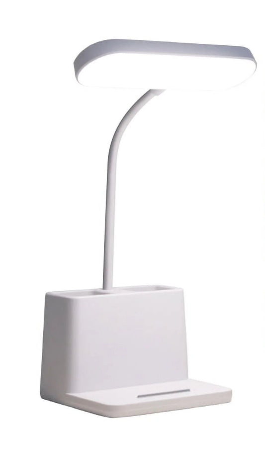 16" LED Adjustable Gooseneck Pen Holder Desk Lamp