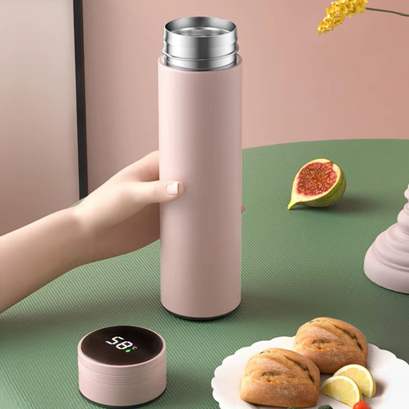 Intelligent Thermos Cup Stainless Steel Thermos Temperature Display Smart Water Bottle Vacuum Flasks Coffee Cup Christmas Gifts